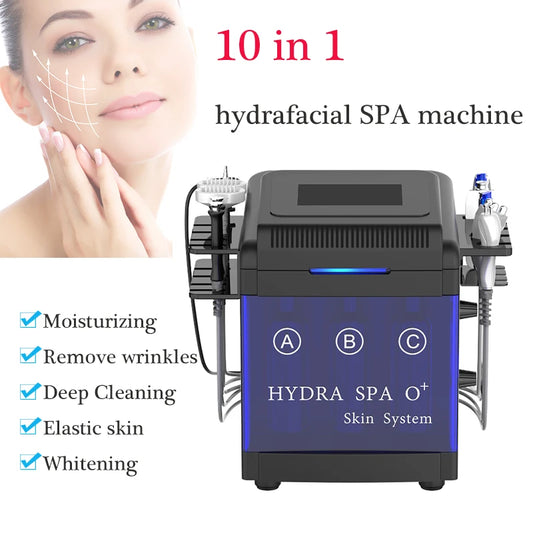 Multifunction Facial skin care machine Dermabrasion Skin Resurfacing Face Clean Treatment BIO Microcurrent facelifting