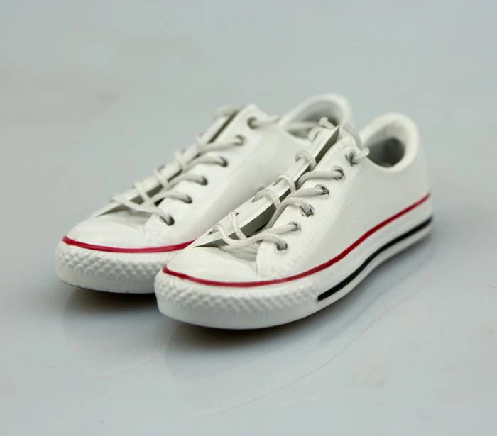 1/6 Scale 5 Color  Sports Shoes Female Canvas Shoes Sneakers with Laces Fit 12" Action Figure Doll  Model Toy