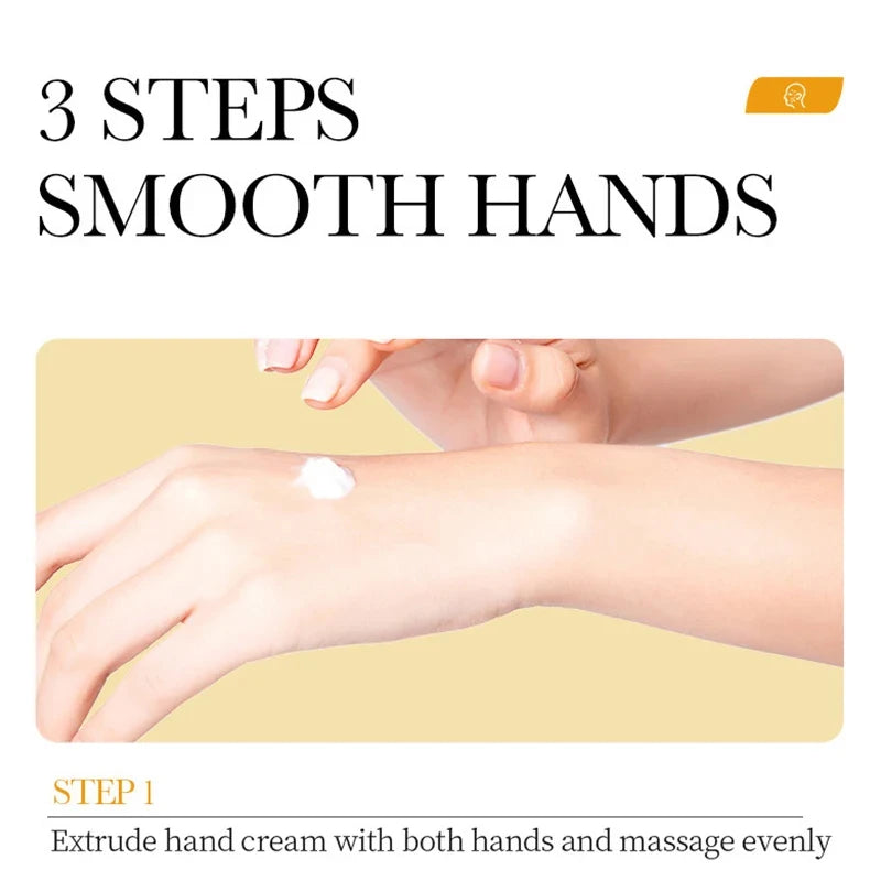 Sheep Oil Whitening Hand Cream Anti-wrinkle Remove Black Brightening Soften Skin Moisturizing Cracked Repair Hand Skin Care