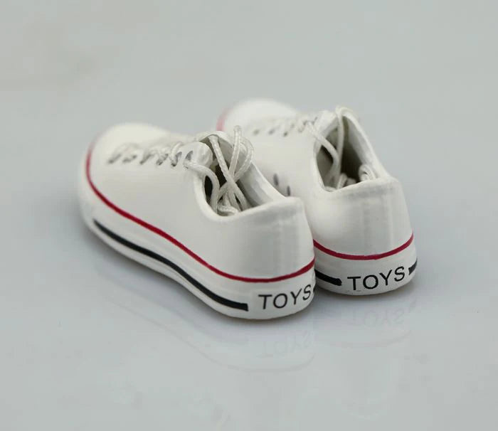 1/6 Scale 5 Color  Sports Shoes Female Canvas Shoes Sneakers with Laces Fit 12" Action Figure Doll  Model Toy