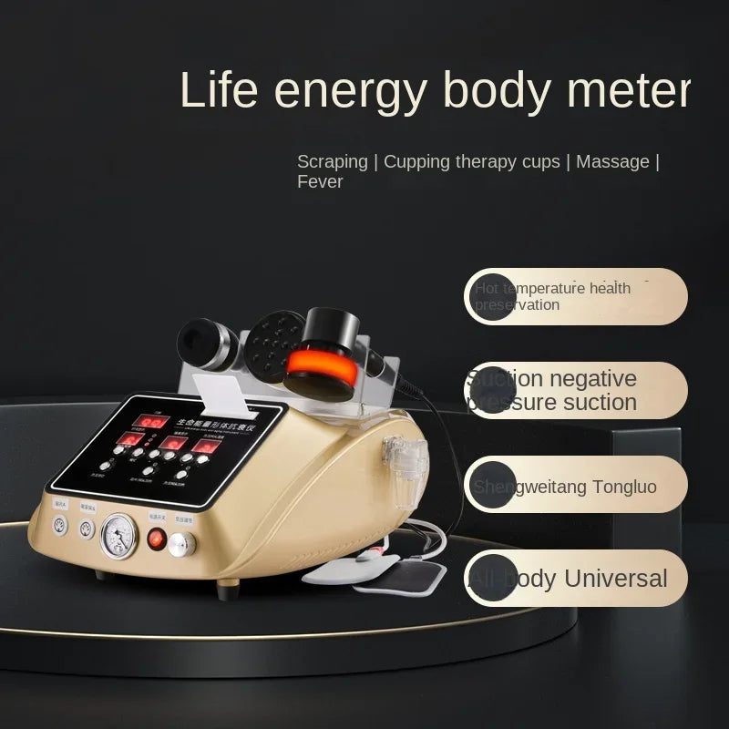 Free Shipping Energy Body Anti-Aging Instrument Scraping Whole Body Physiotherapy Biological Meridian Dredging Health Care