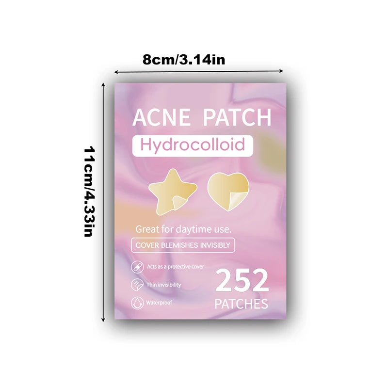 Acne Pimple Patch Sticker Waterproof Acne Treatment Pimple Remover Tool Blemish Spot Face Mask SkinCare Hidden Pimple Skin Care