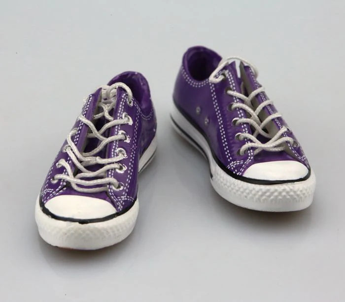 1/6 Scale 5 Color  Sports Shoes Female Canvas Shoes Sneakers with Laces Fit 12" Action Figure Doll  Model Toy