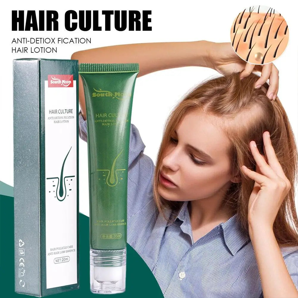 10PCS Biotin Fast Oil Hair Thicken Serum Natural Hair Thinning Treatment Liquid Dense Hair Serum For Women Men Products