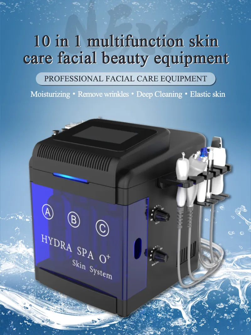 Multifunction Facial skin care machine Dermabrasion Skin Resurfacing Face Clean Treatment BIO Microcurrent facelifting